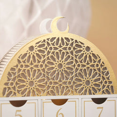 Luxe houten Ramadankalender Luxe houten Ramadankalender