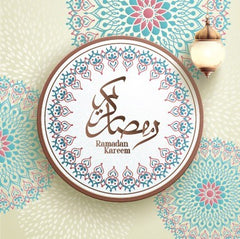 Wenskaart Ramadan Lampion Wenskaart Ramadan Lampion