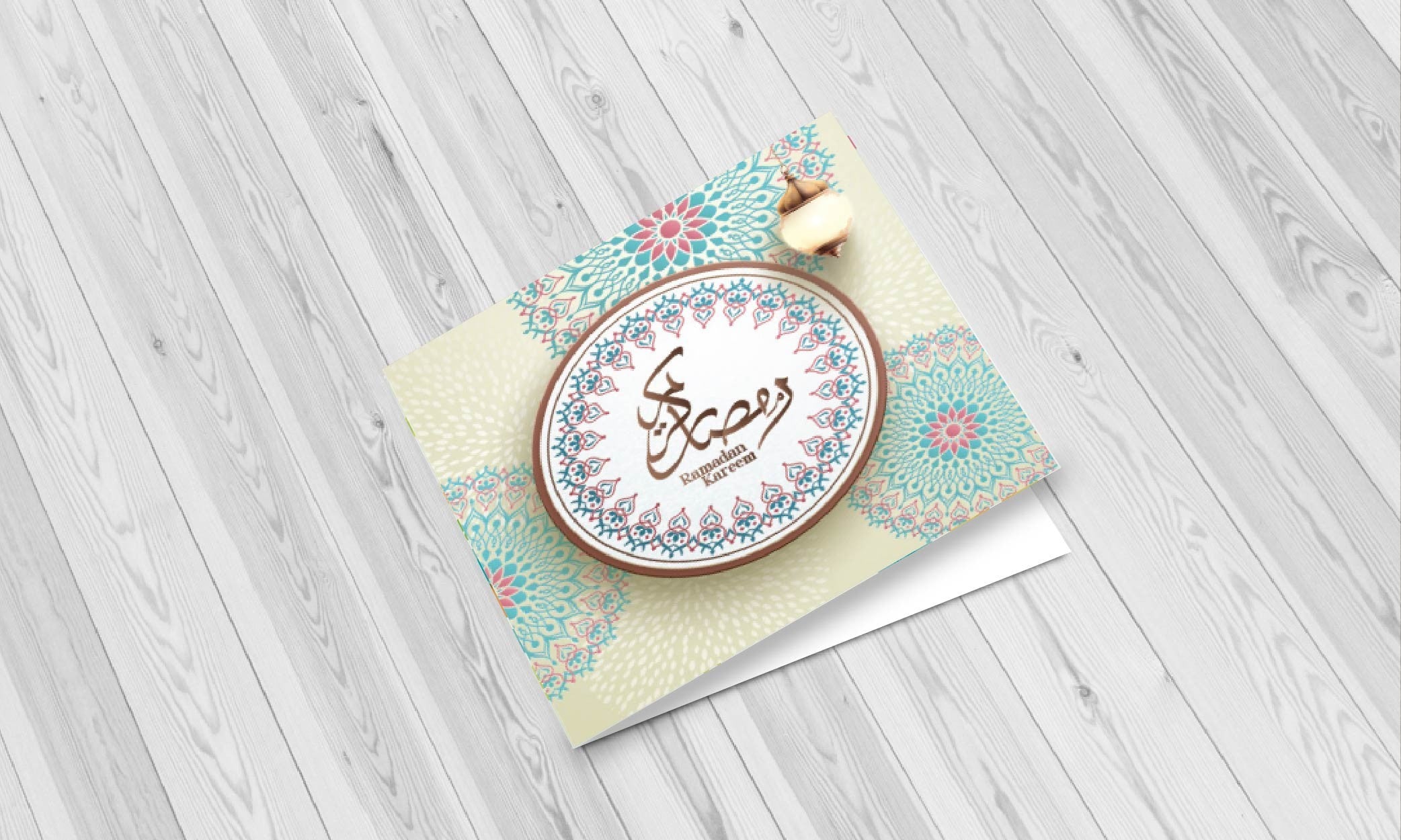 Wenskaart Ramadan Lampion Wenskaart Ramadan Lampion