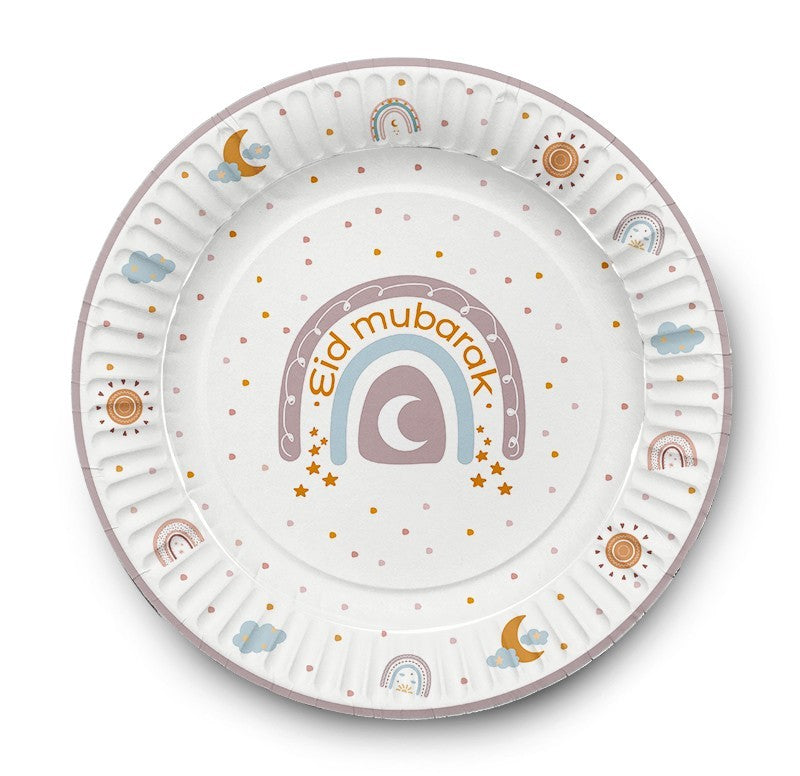Borden - Eid Rainbow (6 stuks) Borden - Eid Rainbow (6 stuks)