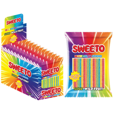 Multicolor sticks snoep 80g - Halal