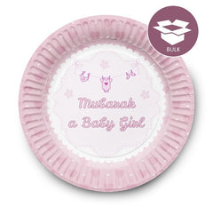 DessertBordjes Geboorte Meisje (50 stuks) DessertBordjes Geboorte Meisje (50 stuks)