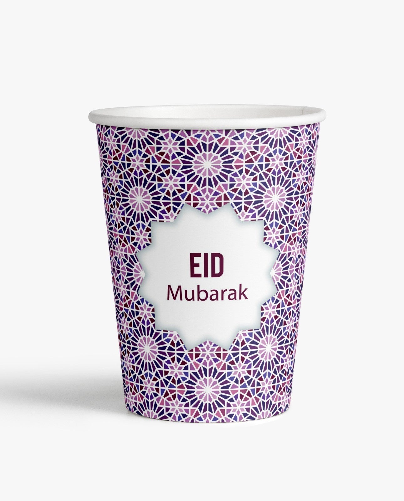 Bekers - Eid Mubarak mozaïek (set van 6) Bekers - Eid Mubarak mozaïek (set van 6)