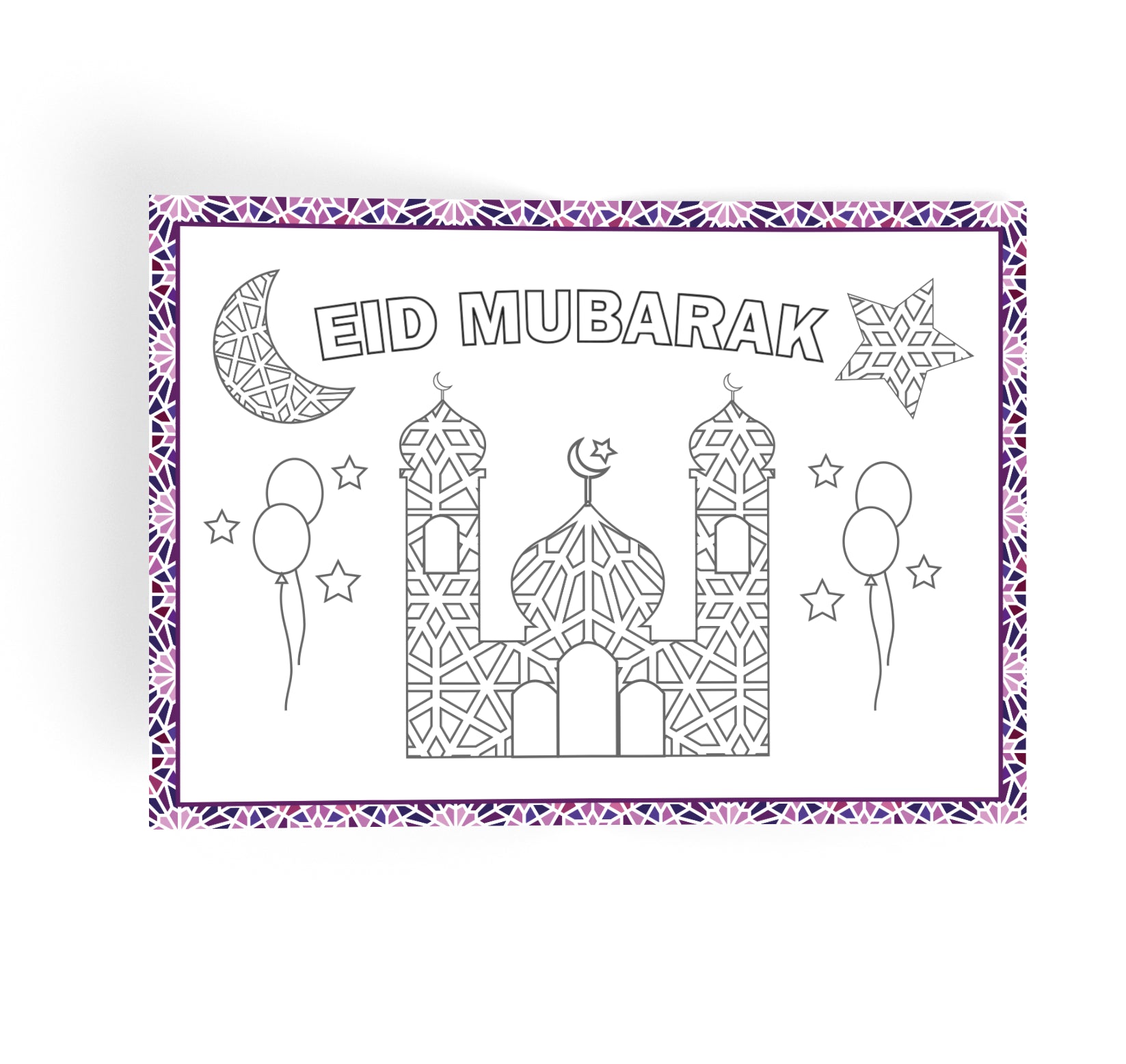 Placemats - Eid Mozaiek (set van 6) Placemats - Eid Mozaiek (set van 6)