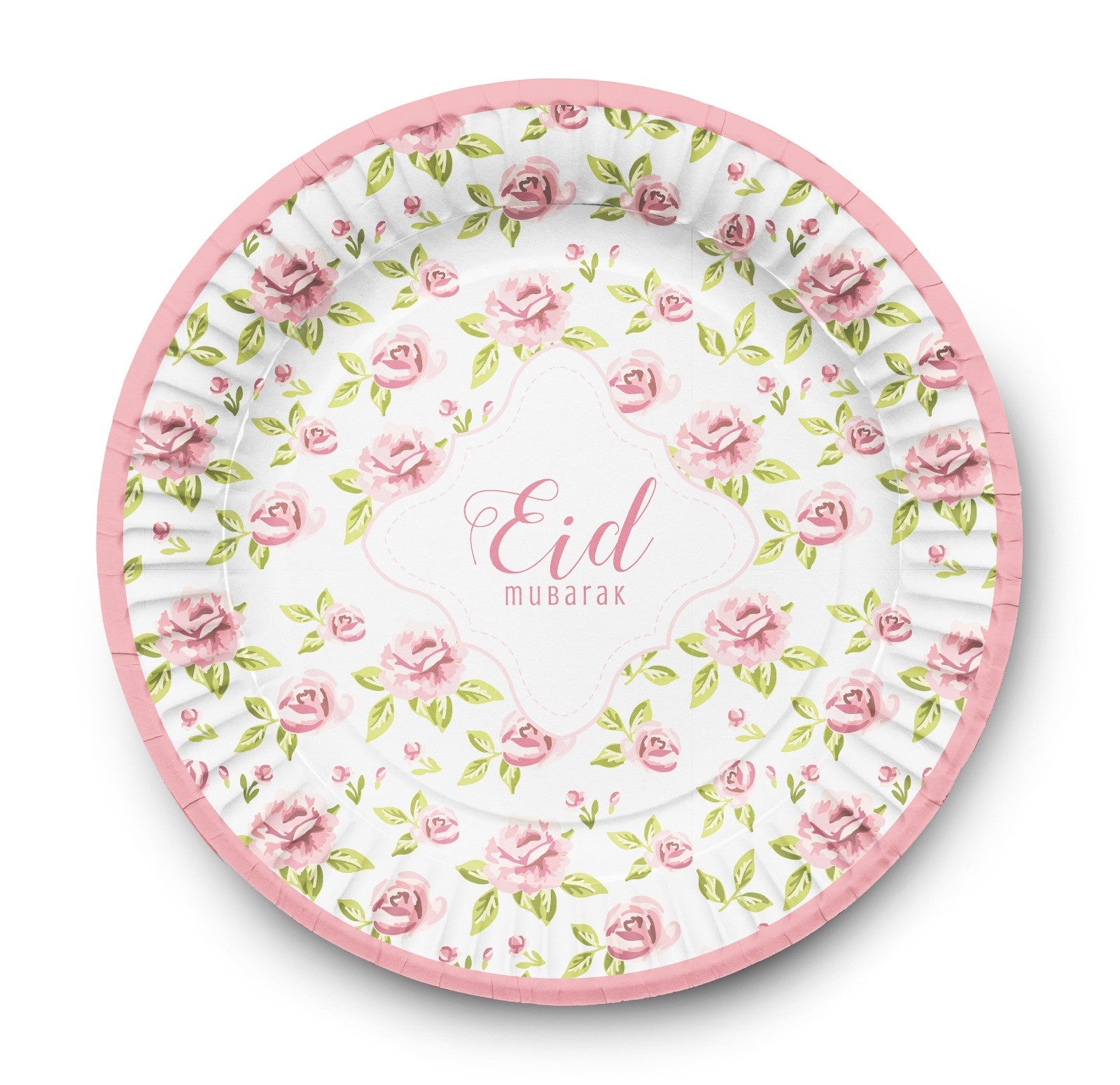 Borden - Eid Mubarak vintage rose (set van 6) Borden - Eid Mubarak vintage rose (set van 6)