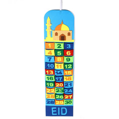 Ramadan - Eid Kalender kleurtjes vilt Ramadan - Eid Kalender kleurtjes vilt