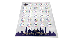Ramadan aftelposter (dubbelzijdig) Ramadan aftelposter (dubbelzijdig)