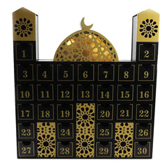 Luxe houten Ramadankalender Luxe houten Ramadankalender