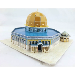 3d puzzel rotskoepelmoskee (dome of the rock)