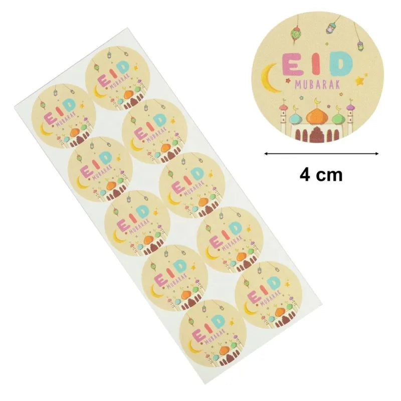 Eid stickers Lampion kids (10 stuks)