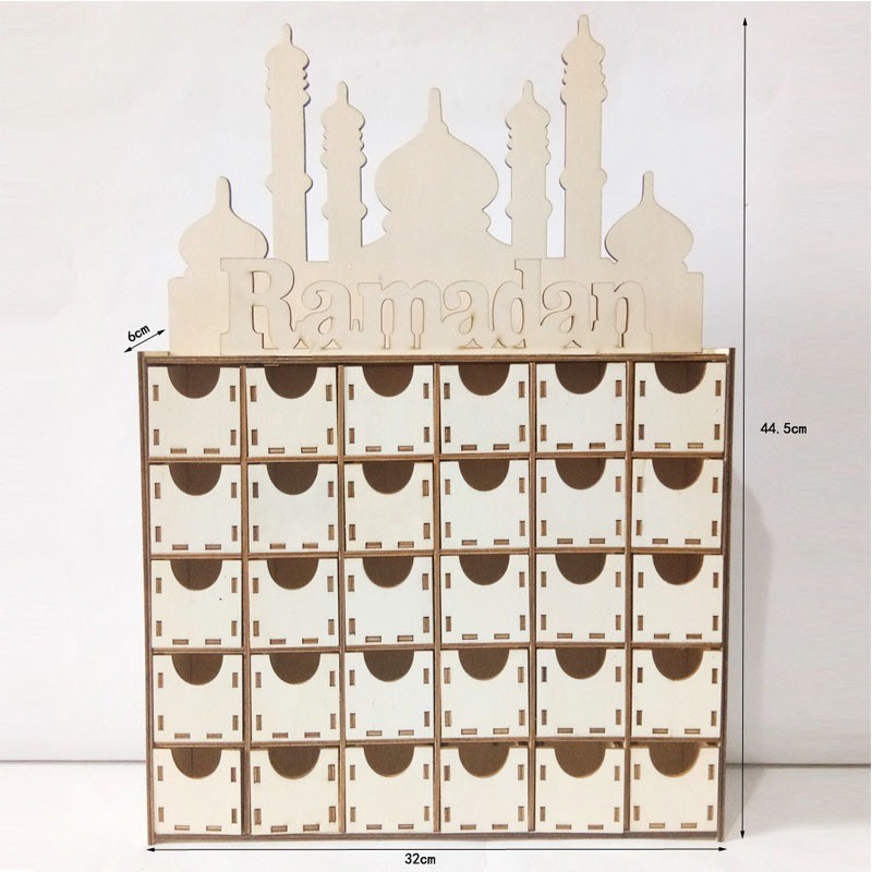 Houten Ramadankalender bouwpakket [C]