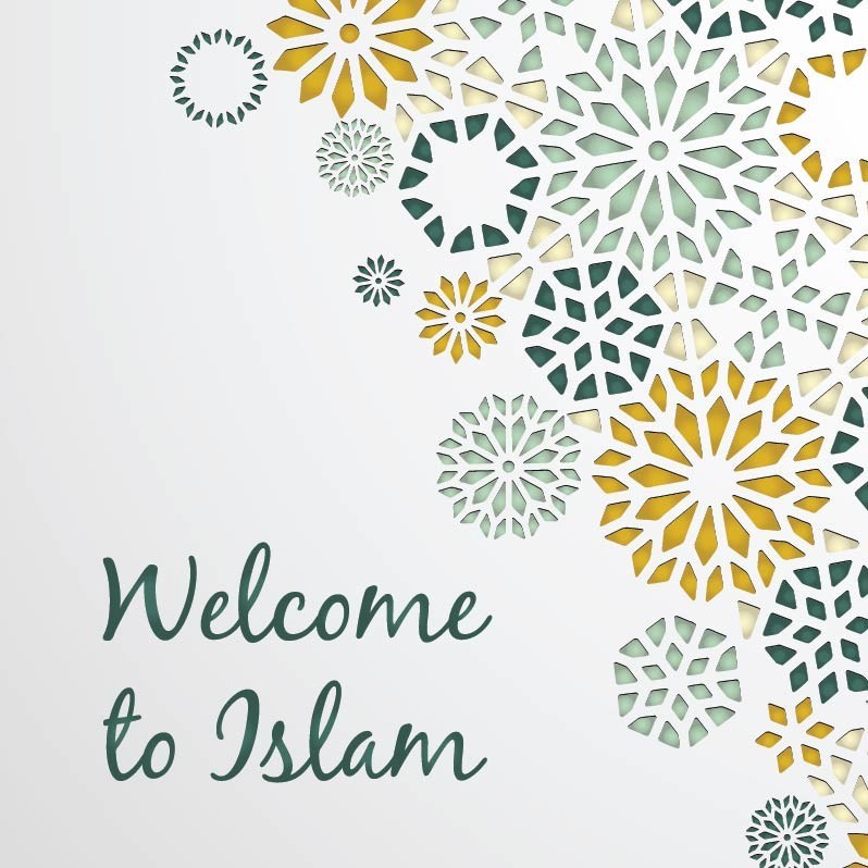 Wenskaart Eid - Welcome to Islam