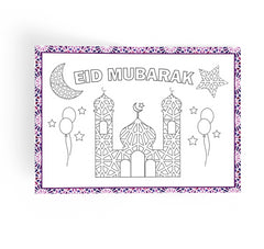 Placemats - Eid Rainbow (set van 6)