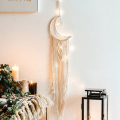 Macramé hanger 'MAAN'