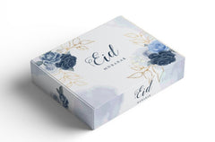 Cadeau/Gebaksdoos Eid - Peony blue