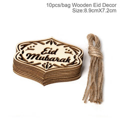 Houten Eid Hanger (10 stuks)