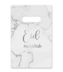 Eid Snoepzakjes - Marmer-Zilver
