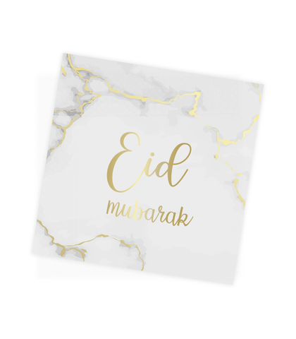 Eid napkins -marble-gold