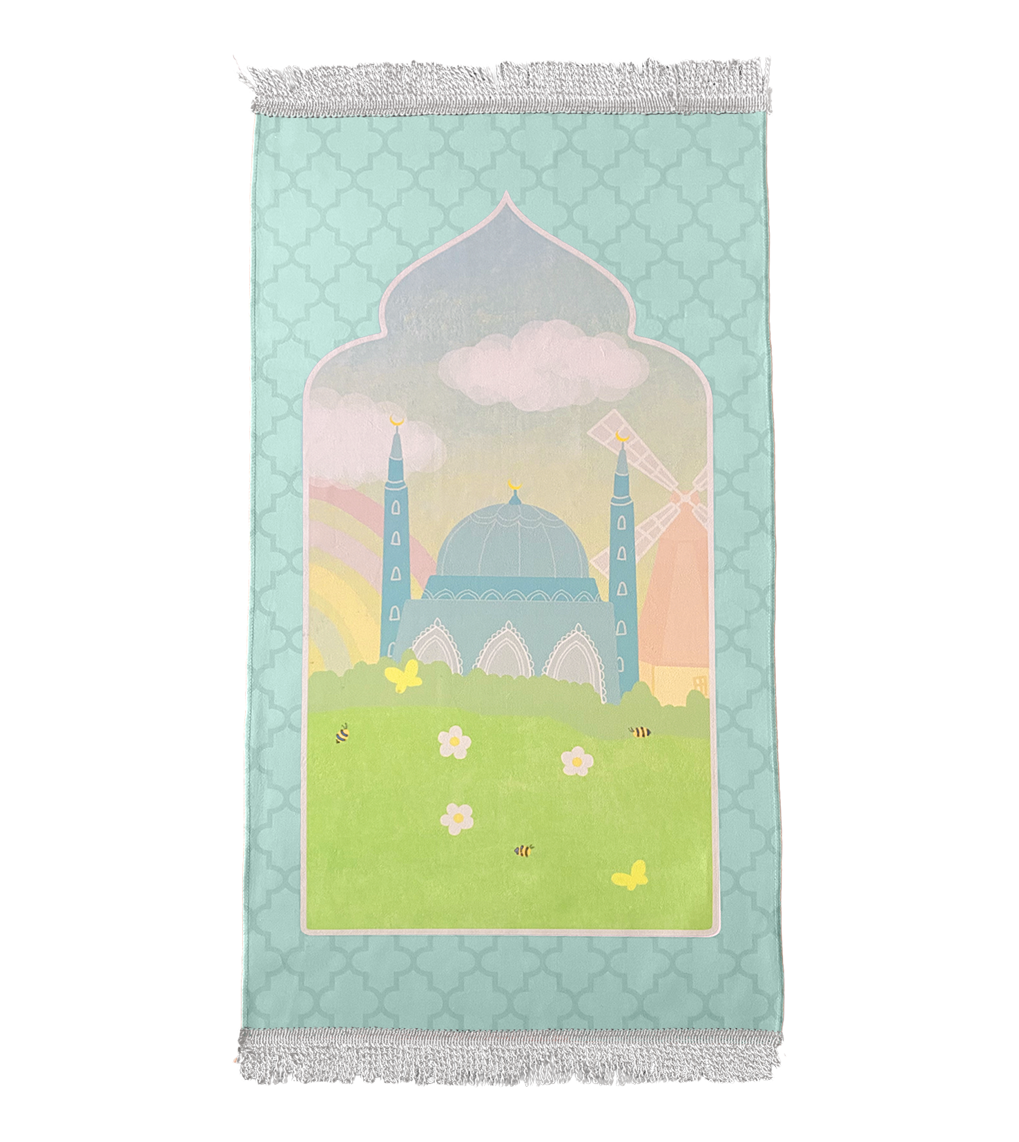 Children's prayer rug - Sara & Hamza Book Design