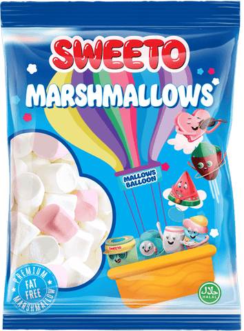 Pink 'n white marshmallows snoep 60g - Halal
