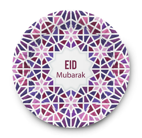 Borden - Eid Mubarak mozaïek (set van 6)
