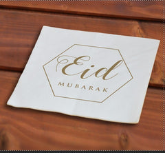 Eid servetten goud (50 stuks)