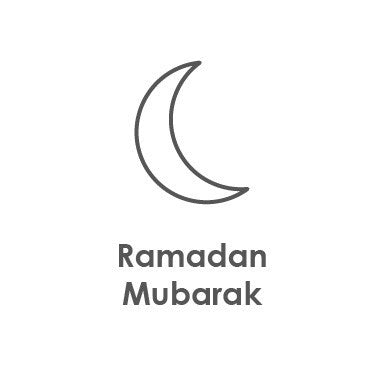 Wenskaart Ramadan Moon