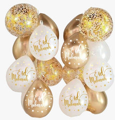 Eid Ballonnenmix - goud (10st)