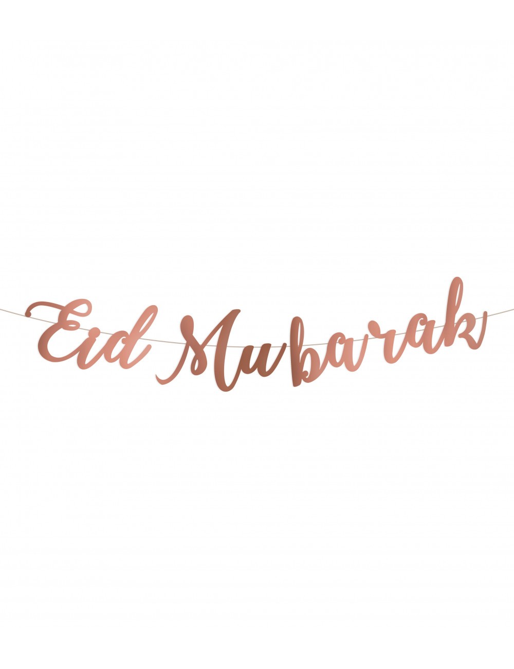 Eid Mubarak Letterslinger - rosé