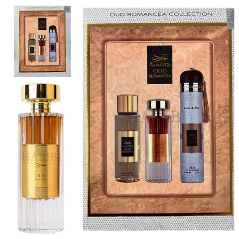 Oud Romancea Perfume Gift Set