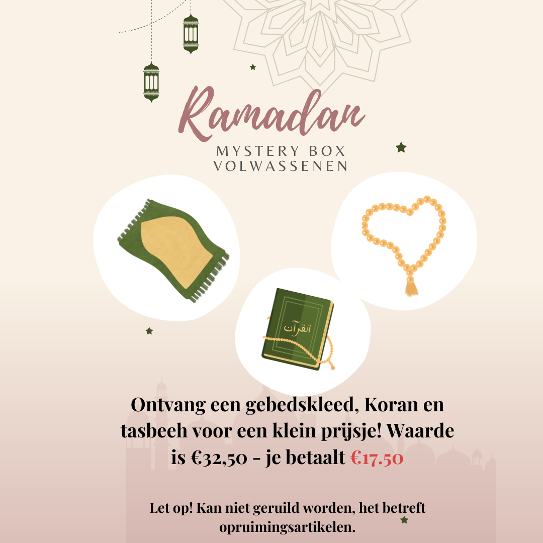 Ramadan Mysterybox - Volwassenen - Islamboekhandel.nl