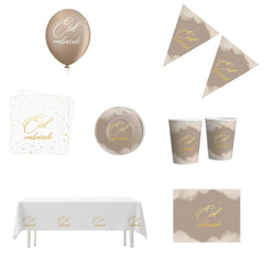 Voordeelbundel Eid Decoratie Set Taupe XL