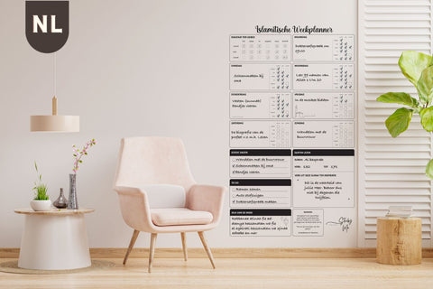 The Sticky Islamic Weekly Planner (NL)