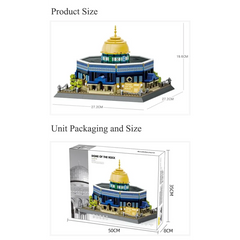 Al Aqsa - Islamitische Bouwsteenset (lego) Rotskoepelmoskee