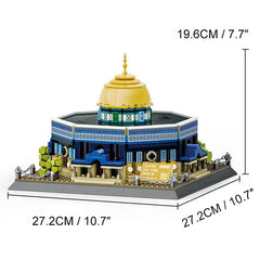 Al Aqsa - Islamitische Bouwsteenset Rotskoepelmoskee - Spel