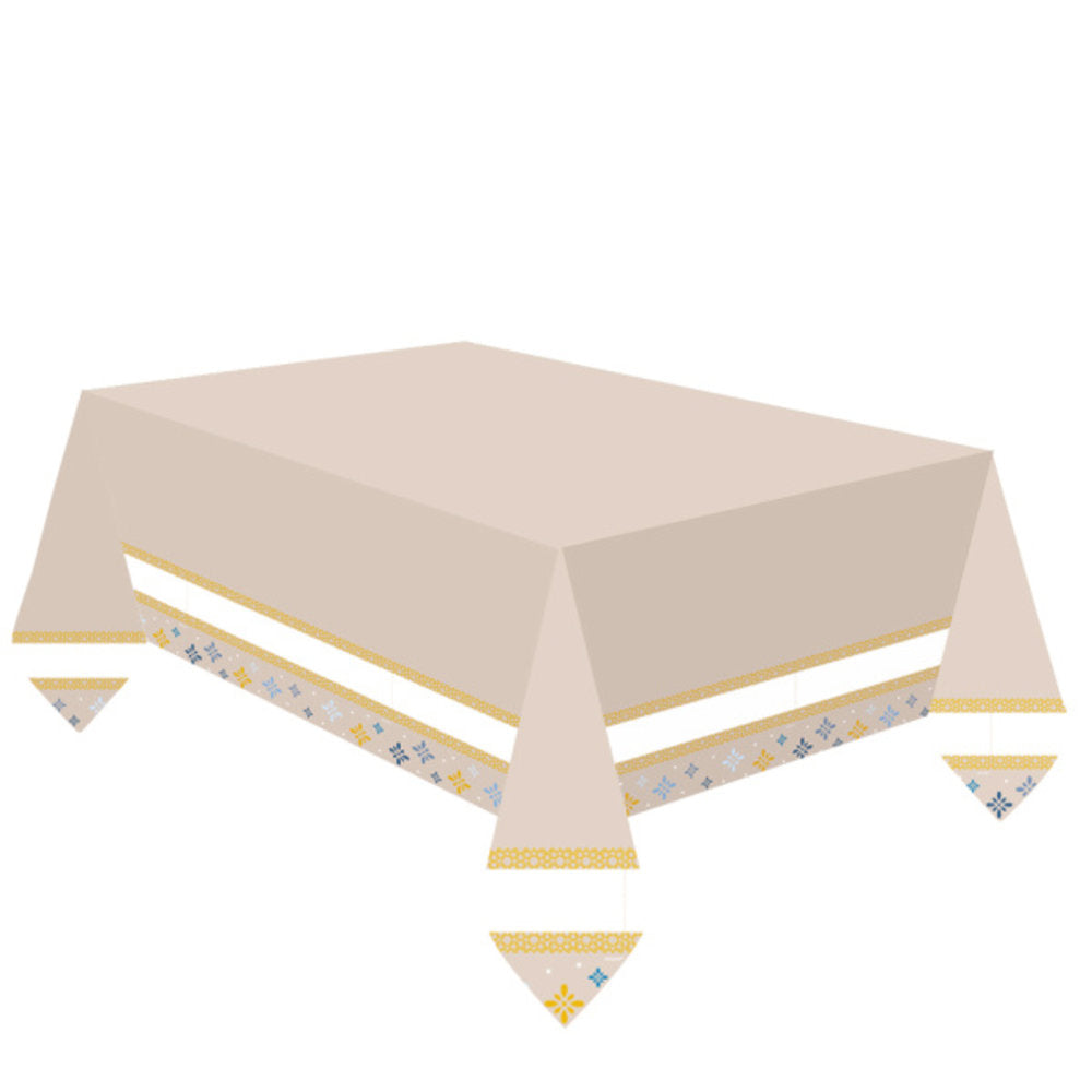 Eid Mubarak Tablecloth -Eastern Gold | 120x180cm | per Unit