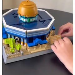 Bouwsteenset (lego) - Al Aqsa Rotskoepelmoskee (983