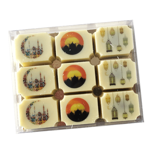 Eid mubarak bonbons 9 pieces