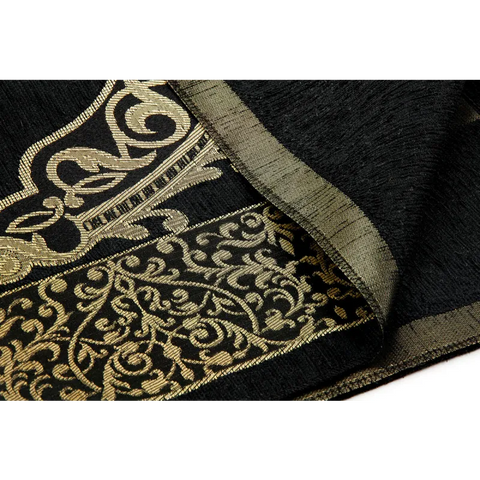 Luxe Kaaba cadeauset met zwarte gebedskleed tasbih koran