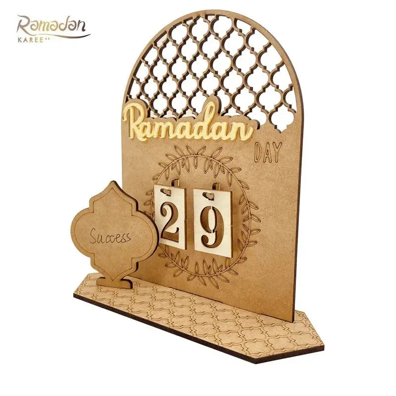 Ramadan aftelkalender hout - Success