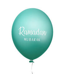 Ramadan Mubarak Luftballons (6 Stück)