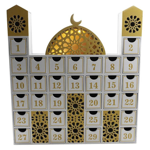Luxe houten Ramadankalender